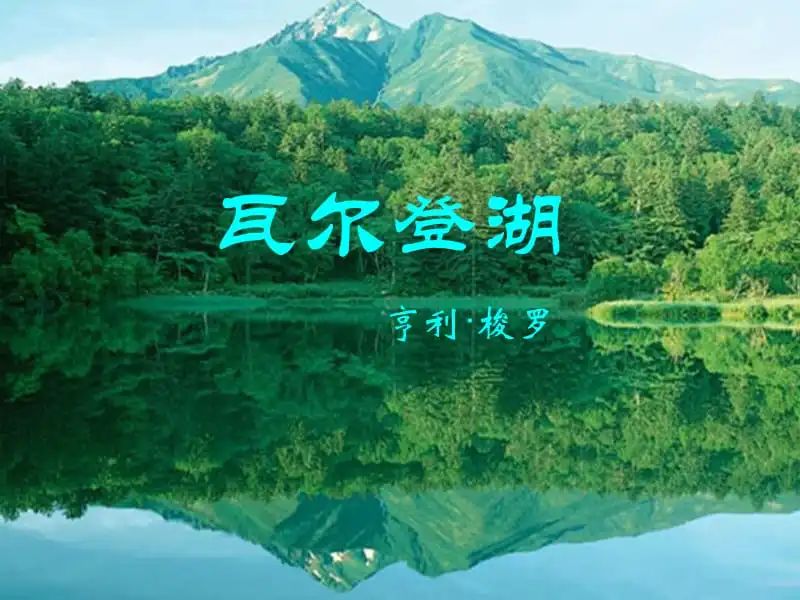 瓦尔登湖：中年人不舍买书，作者隐居自然的心灵对话