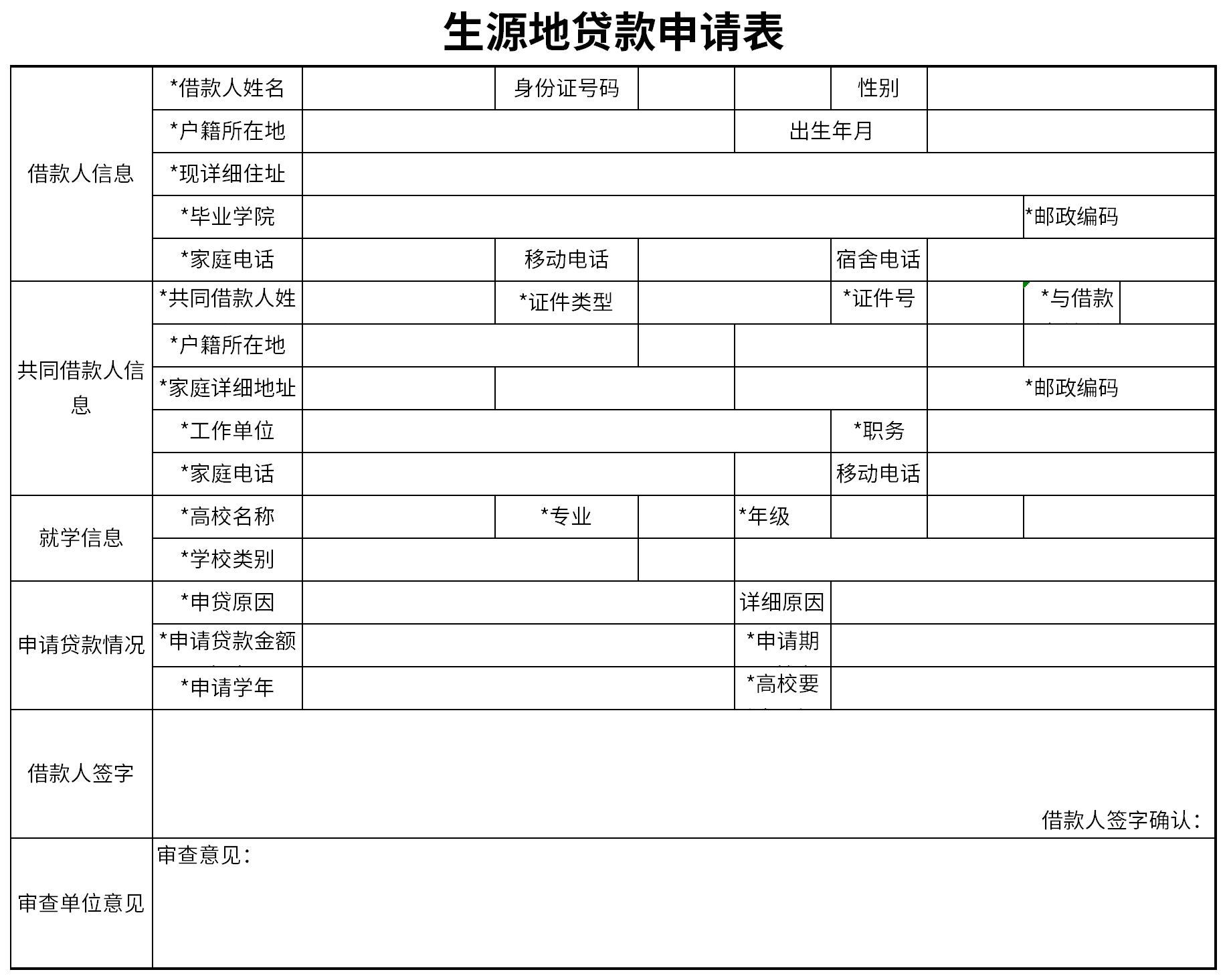 生源地助学贷款申请表下载！含使用技巧及标准，华军软件园提供