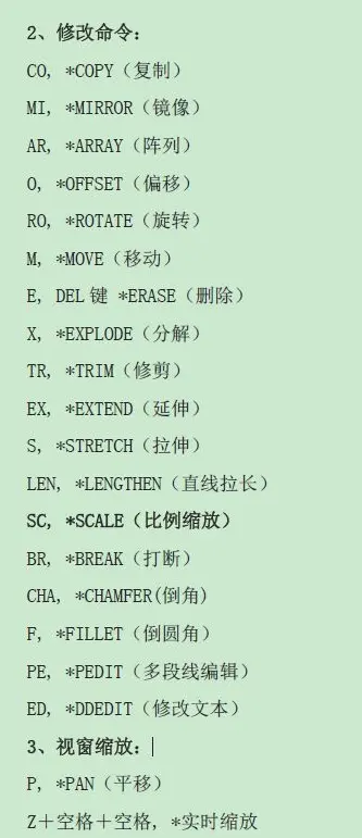 CAD新手快捷键_常用cad填充图案下载_CAD常用快捷键大全